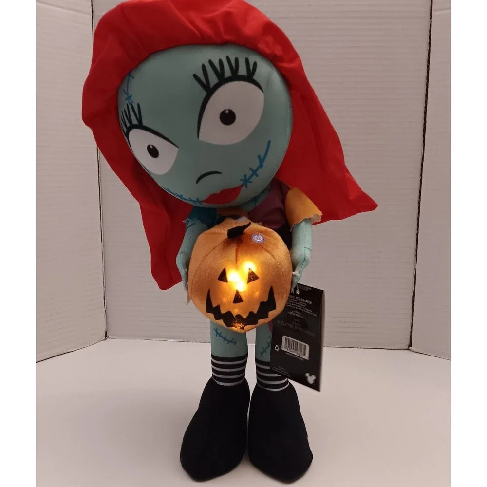 Disney The Nightmare Before Christmas Sally Greeter Halloween Decoration Pumpkin